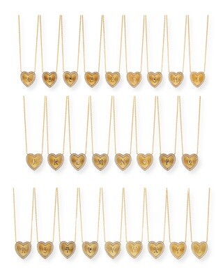 TAI Jewelry - Vintage Inspired Initial Heart