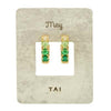 TAI Jewelry - Birthstone Huggies