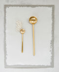 Olive Spoon Antique Brass Finish