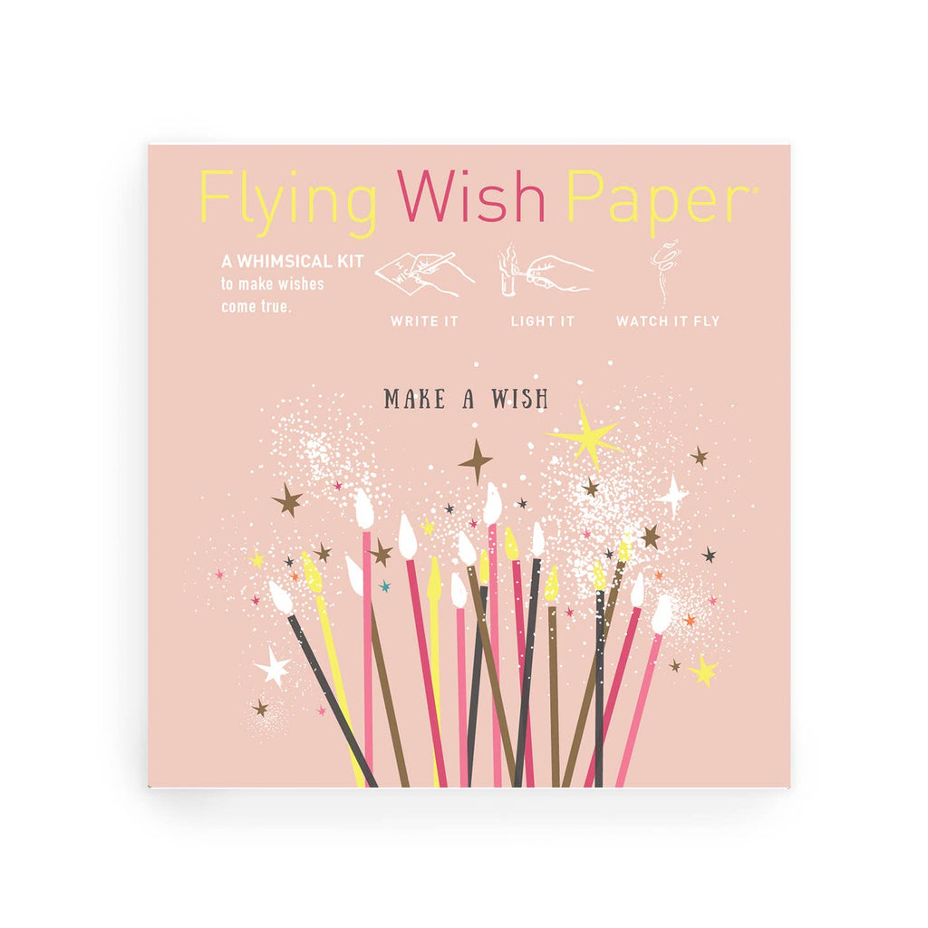 Flying Wish Paper - 15 wishes + accessories