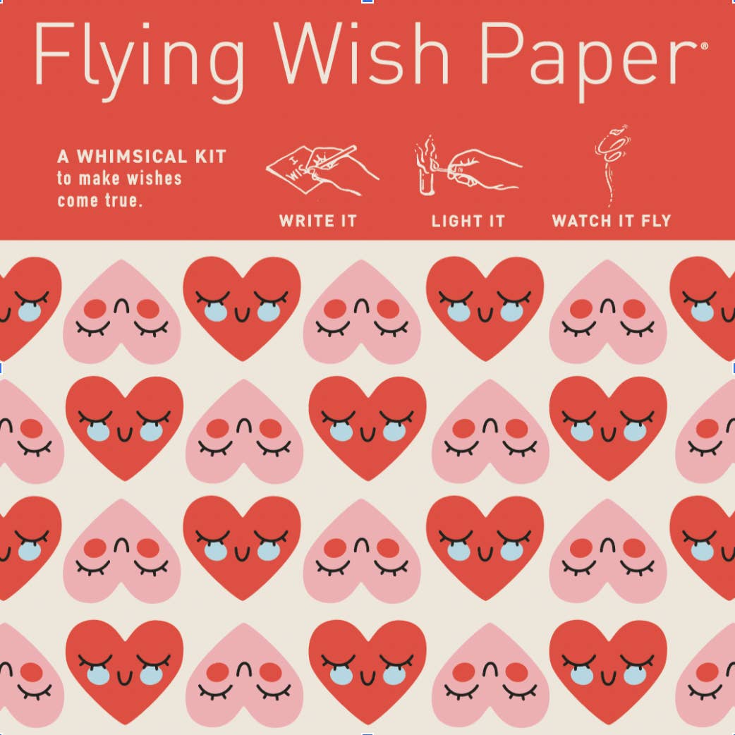 Flying Wish Paper - 15 wishes + accessories