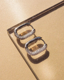  pave link in silver