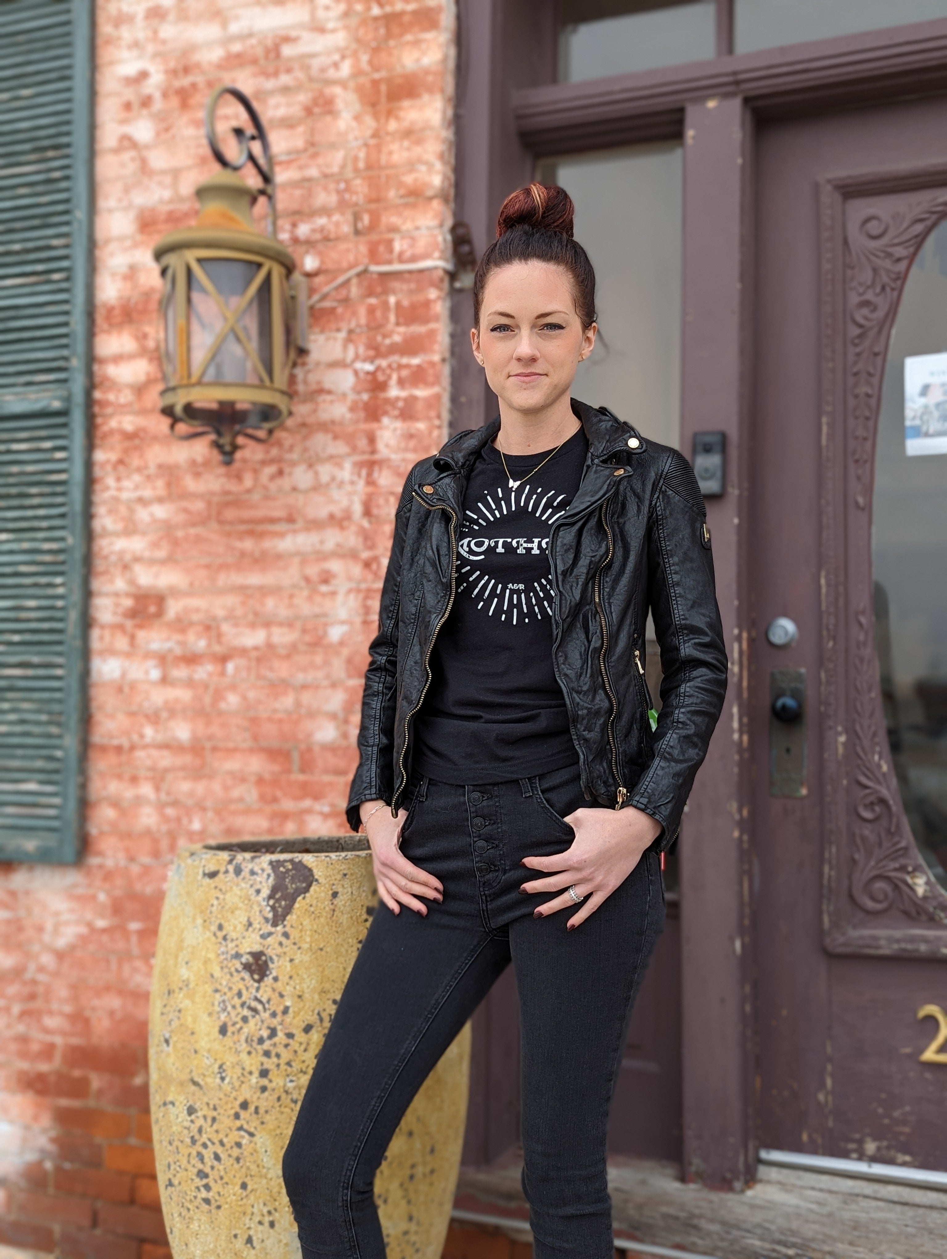 Raziel in Black - Women's Leather