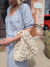 Nia Woven Bag in Crochet