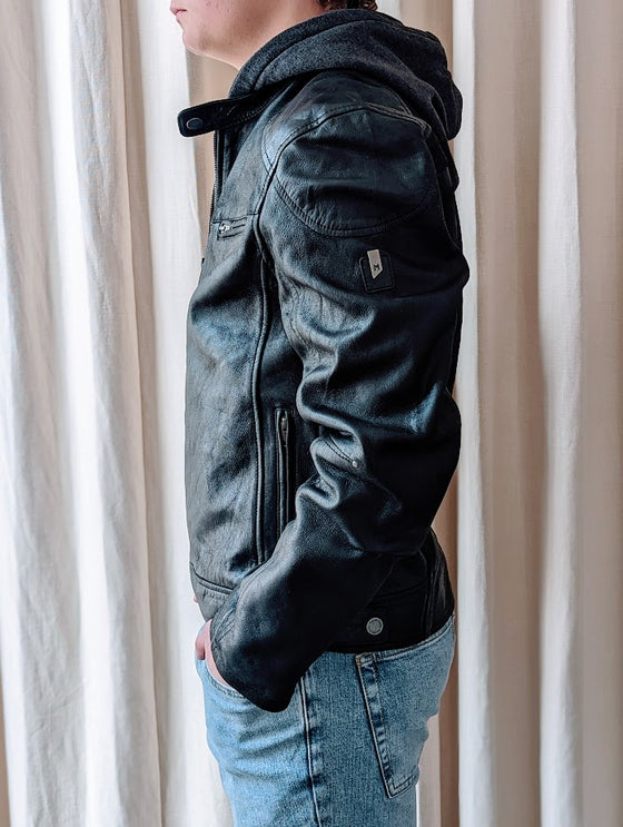 Biko Black - Men's Leather Jacket