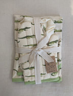 Apron, Hat, & Mitt Set in Crocodile