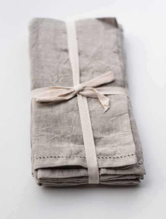 linen napkins - set of 4