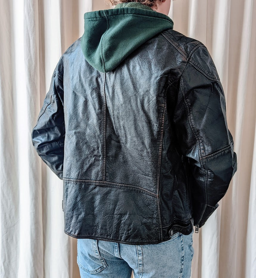 Brent in Black - Men's Leather Jacket