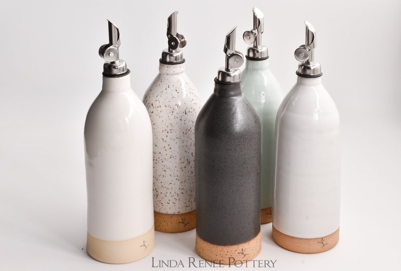 Tall Olive Oil Cruet