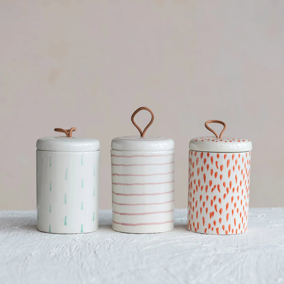 stoneware canister