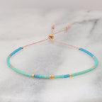 Adjustable Beaded String Bracelets