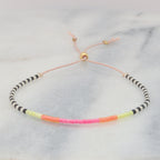 Adjustable Beaded String Bracelets