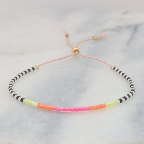 Adjustable Beaded String Bracelets