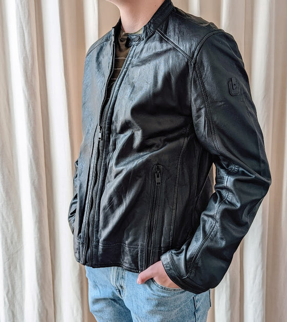 Abe Black _ Men's Leather Jacket