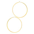 extra large gold hoop earrings